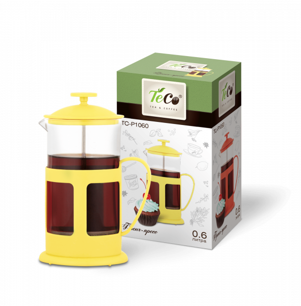 

Френч-пресс Teco TС-P1060-Y, TС-P1060-Y