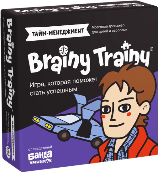 

Настольная игра Brainy Trainy Тайм-менеджмент (УМ677), Головоломка Brainy Trainy Тайм-менеджмент (УМ677)