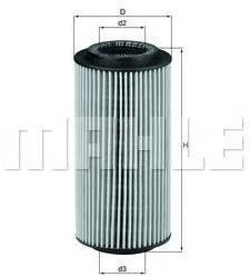 

Фильтр масляной Knecht/Mahle OX179D, OX179D