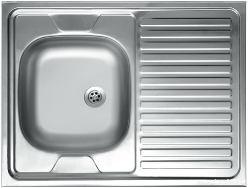 

Кухонная мойка КромРус S 420 RUS чаша слева(нержавеющая сталь)