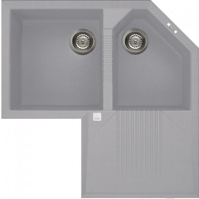 

Кухонная мойка Elleci Tekno Corner M79 Aluminium [LMTCOR79], Кухонная мойка Elleci Tekno Corner Aluminium M79