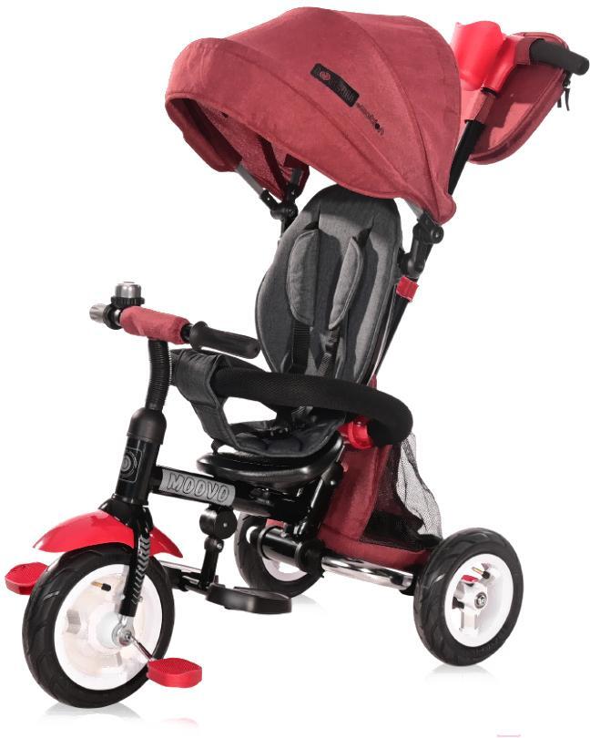 

Детский велосипед с ручкой Lorelli Moovo Air Luxe 2021 Red/Black (10050462103)