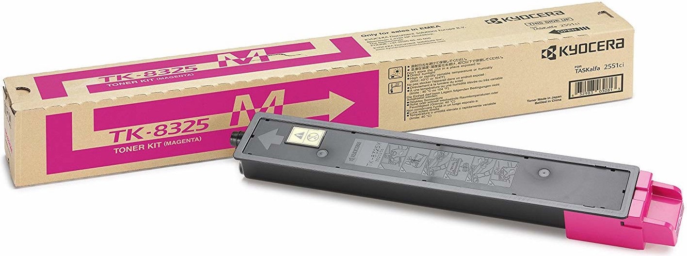 

Картридж для принтера Kyocera TK-8325M, Тонер Картридж Kyocera TK-8325M пурпурный (1T02NPBNL0)