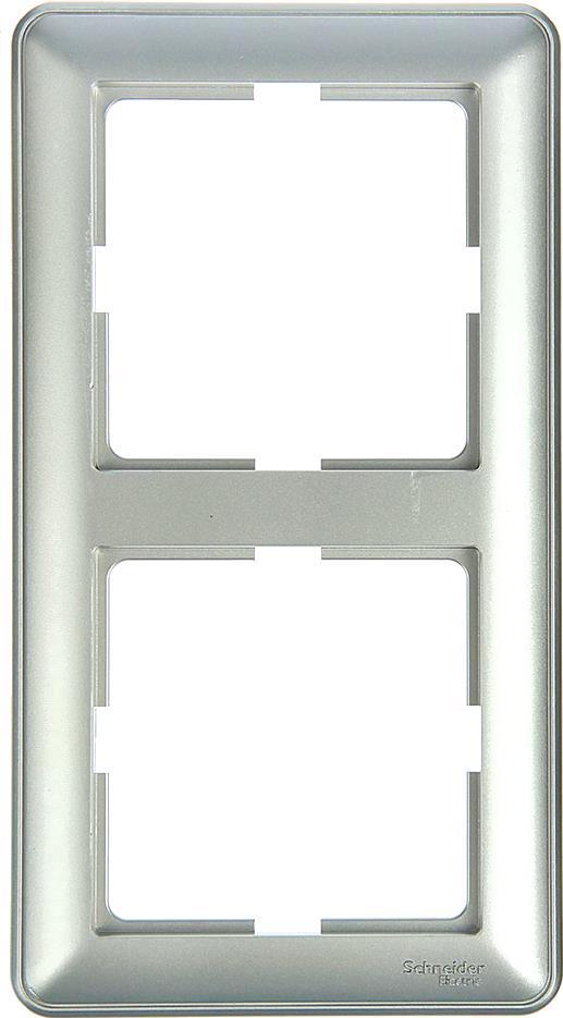 

Рамка для выключателя и розетки Schneider Electric W59 KD-2-48, W59 KD-2-48