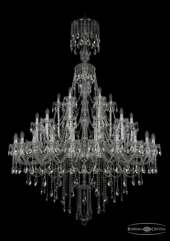 

Подвесная люстра Bohemia Ivele Crystal 1415/24+12+6/530/XL-210/Ni