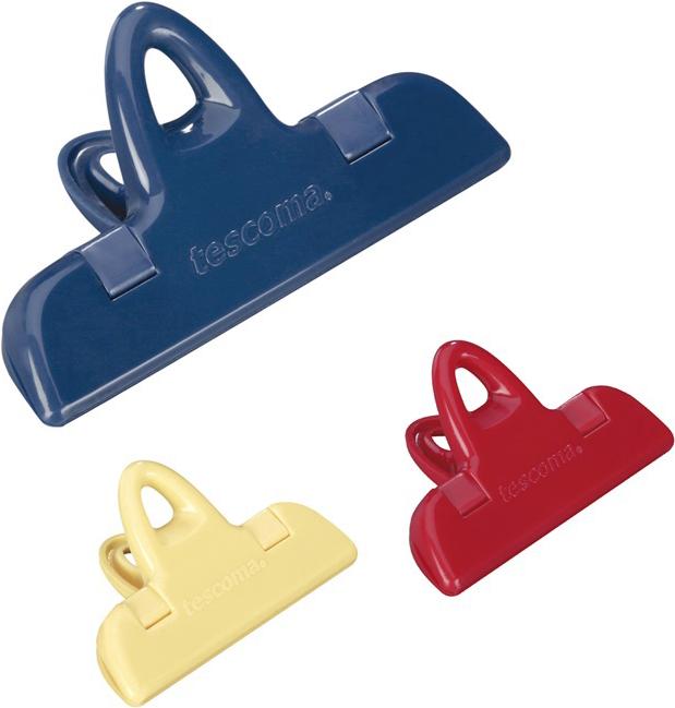 

Набор клипс для пакетов Tescoma Presto 420762 (3шт), Presto 3 шт