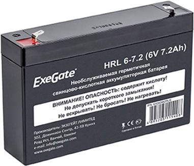 

Аккумулятор для ИБП ExeGate HRL 6-7.2 [EX282952RUS], HRL 6-7.2