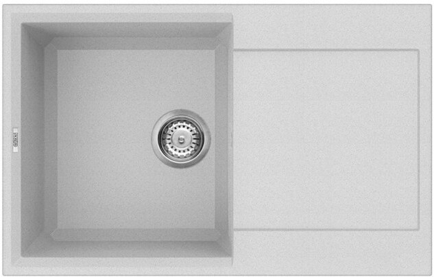 

Кухонная мойка Elleci Easy 300 G52 Bianco [LGY30052], Кухонная мойка Elleci Easy 300 Bianco 52