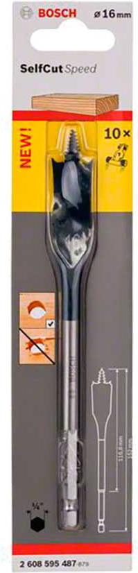 

Сверло Bosch 2.608.595.487, 16х152 Self Cut Speed