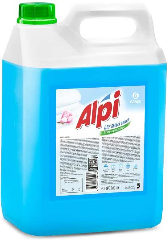 

Гель-концентрат для белых вещей Grass Alpi White gel (125187)