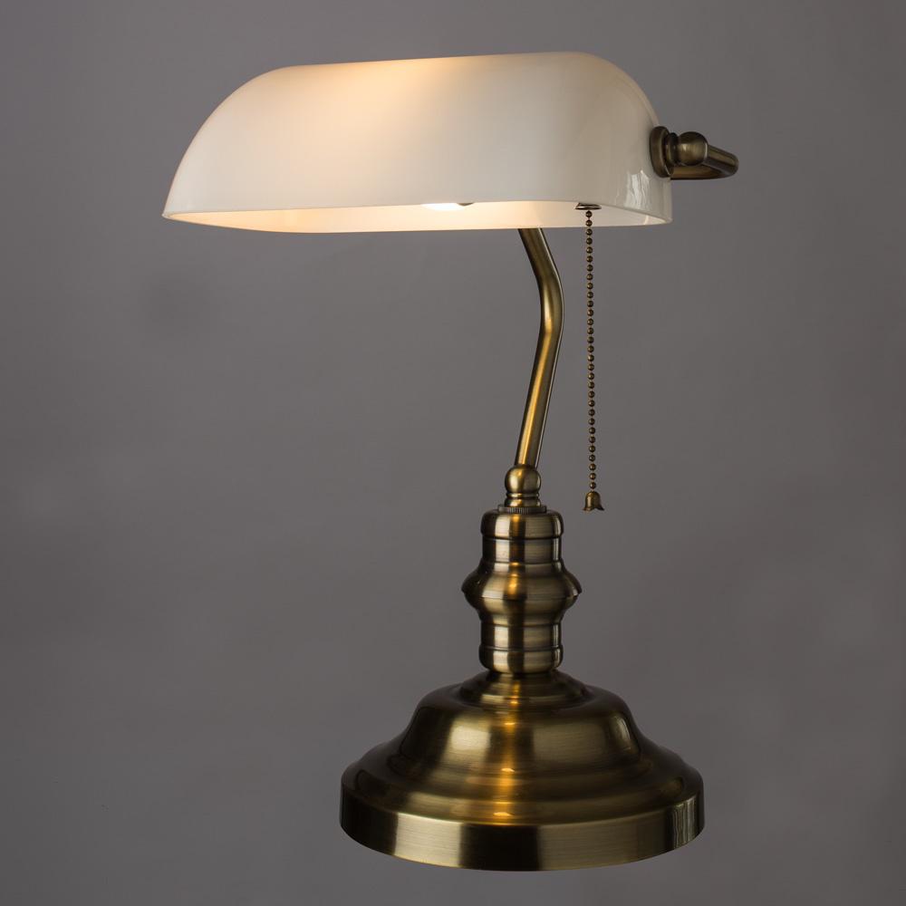 

ARTE Lamp A2493LT-1AB, Настольная лампа Arte Lamp Banker A2493LT-1AB