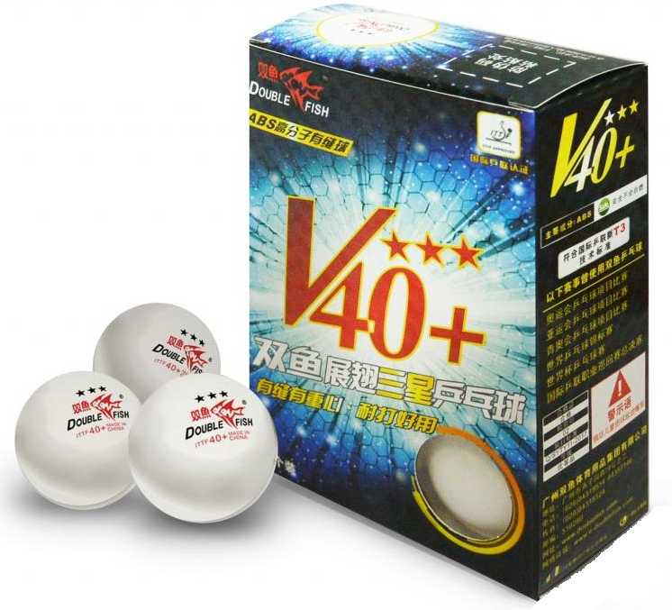 

Мячи Double Fish Three star 3 Volant A110F 6шт, Three star 3 Volant A110F 6шт