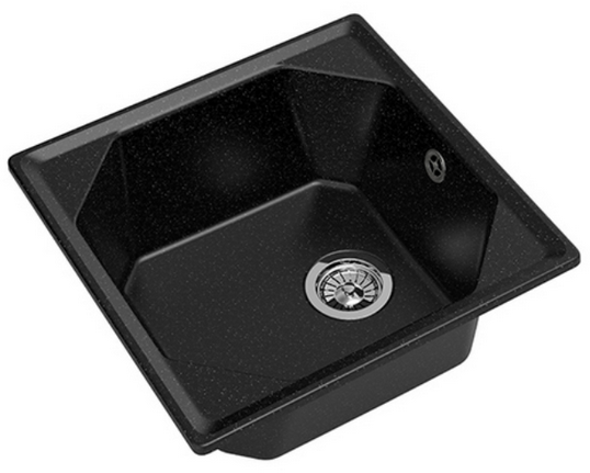 

Кухонная мойка GranFest GF-U-500 черный, Кухонная мойка GranFest GF-U-500 (черный)
