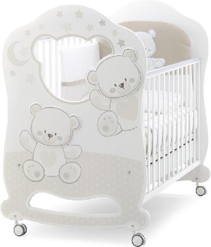 

Детская кроватка Italbaby Jolie Oblo белый/шоколад, Jolie Oblo