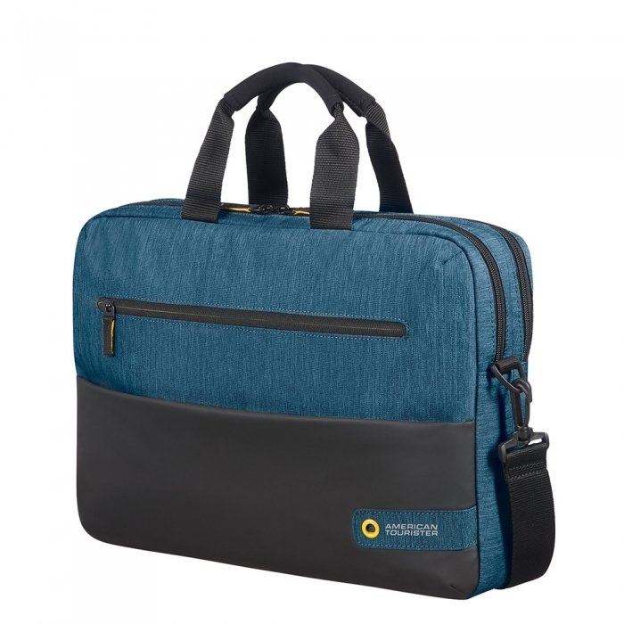 

Сумка для ноутбука American Tourister City Drift 28G-19004 (черный/синий), City Drift