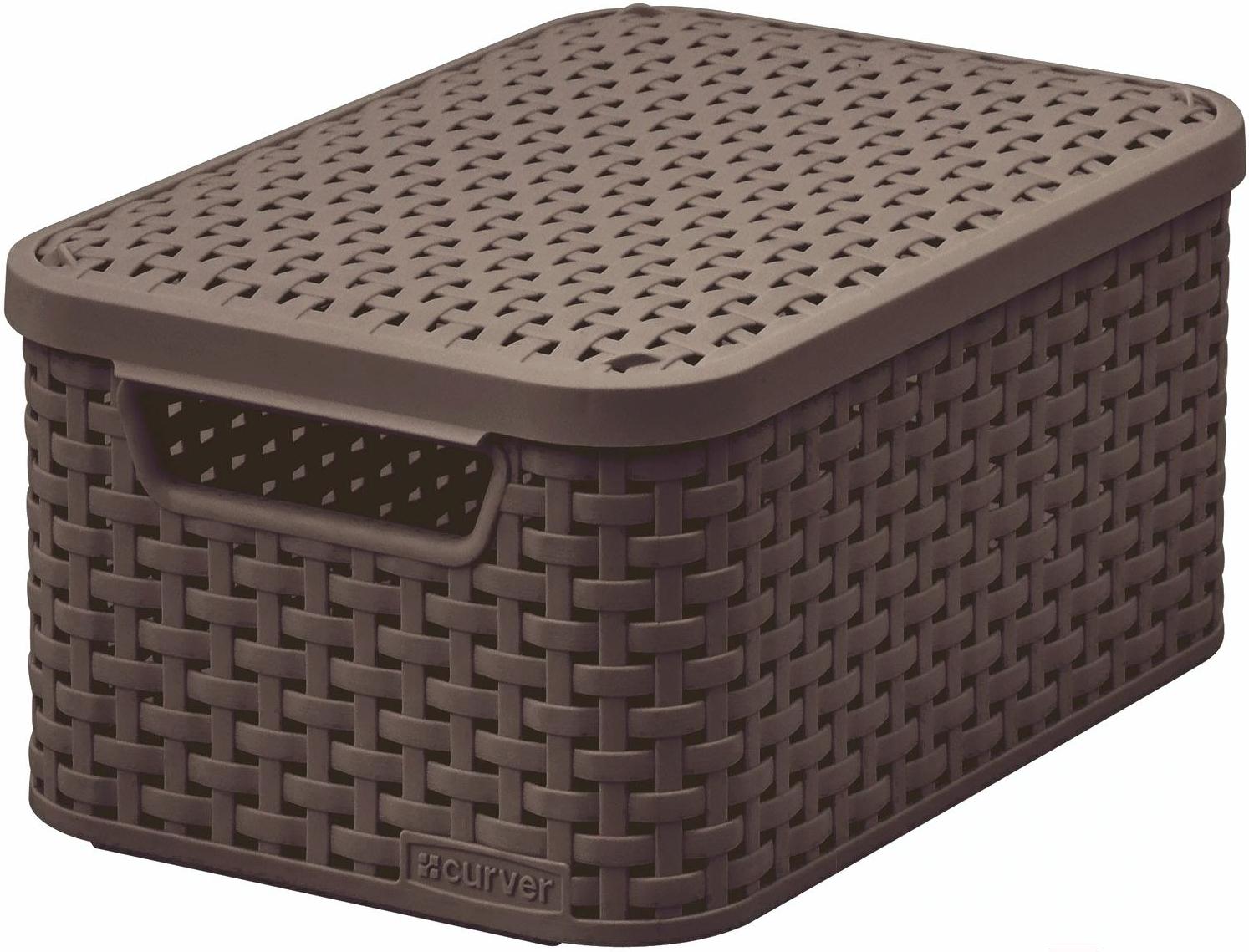 

Органайзер для хранения Curver Корзина Style Box S V2 03617-210-00 / 205839 коричневый, Корзина Style Box S V2 03617-210-00 / 205839