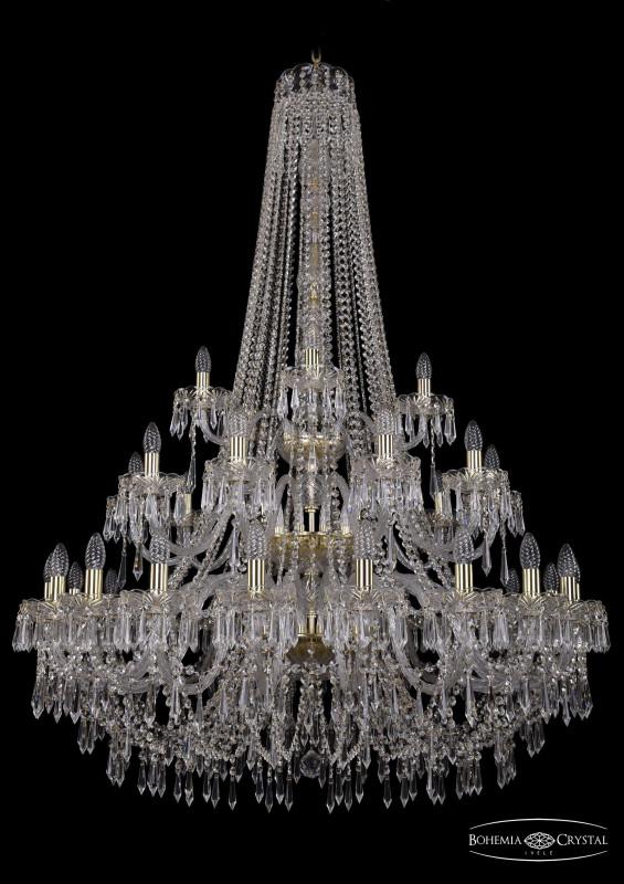 

Подвесная люстра Bohemia Ivele Crystal 1403/20+10+5/400/h-160/3d/G