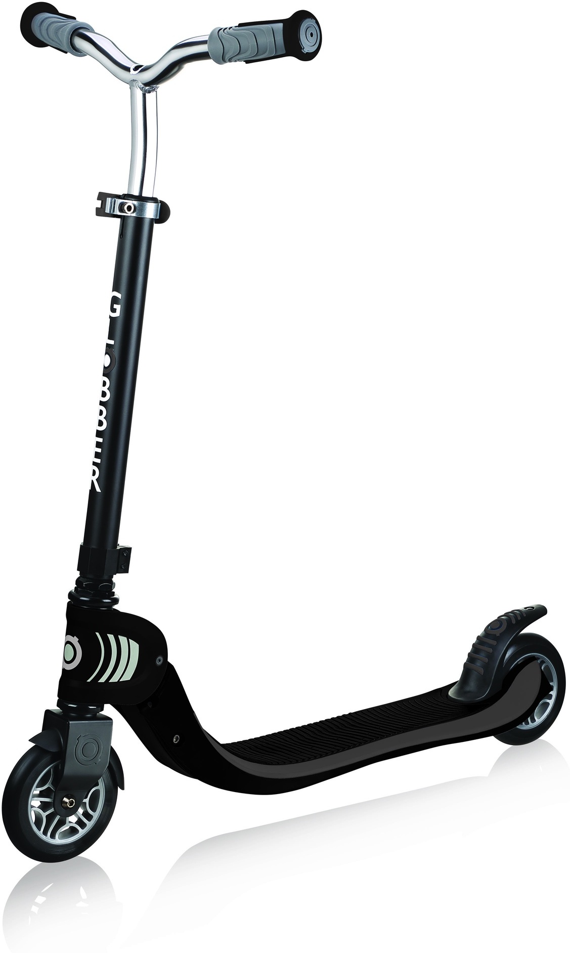 

Самокат Globber Foldable Flow 125 черно-серый, Самокат Globber Foldable Flow 125 473-120 черно-серый