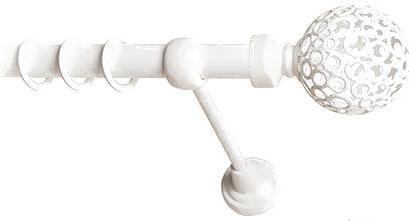 

Карниз Lm Decor Ажур 095 1р гладкий 25мм 3м белый глянец, Ажур 095 1р гладкий 25мм 3.0м