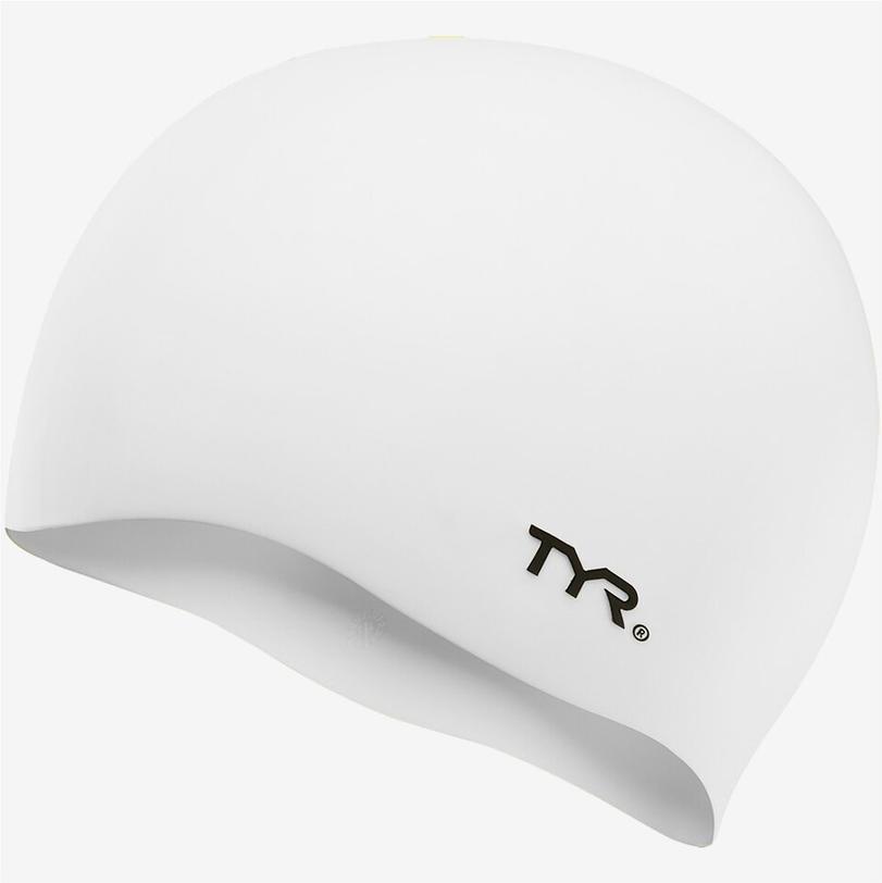 

Шапочка для плавания Tyr Wrinkle Free Silicone Cap белый [LCS/100], Wrinkle Free Silicone Cap