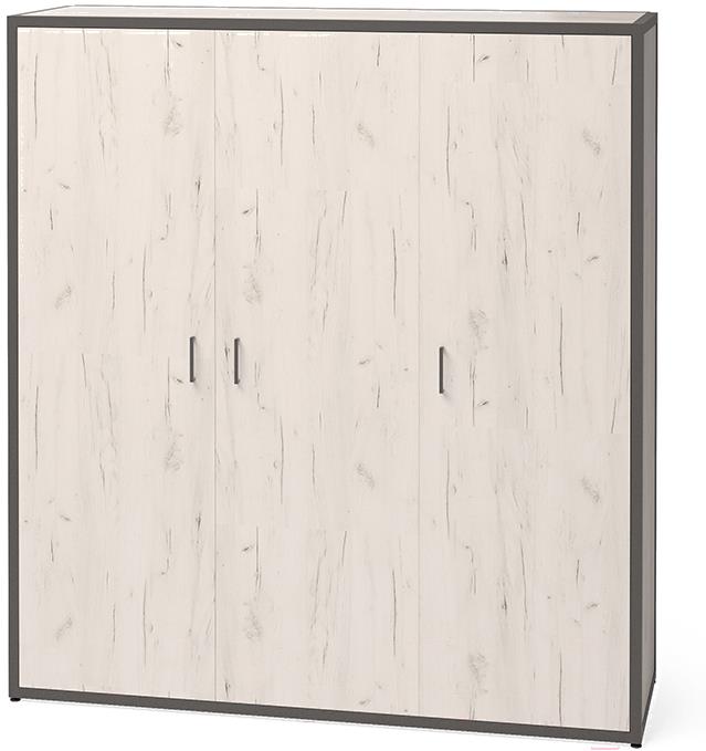 

Шкаф Millwood Neo Loft ML-6/L дуб белый Craft/металл черный, Neo Loft ML-6/L