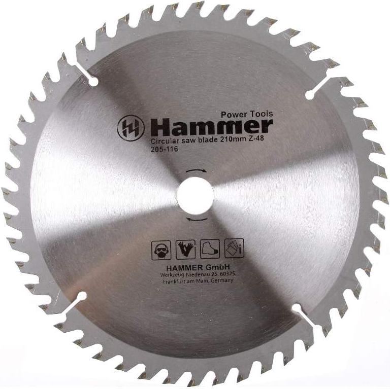 

Диск пильный Hammer Flex 205-116, Flex 205-116