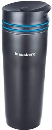 

Термокружка Klausberg KB-7149 черный/синий