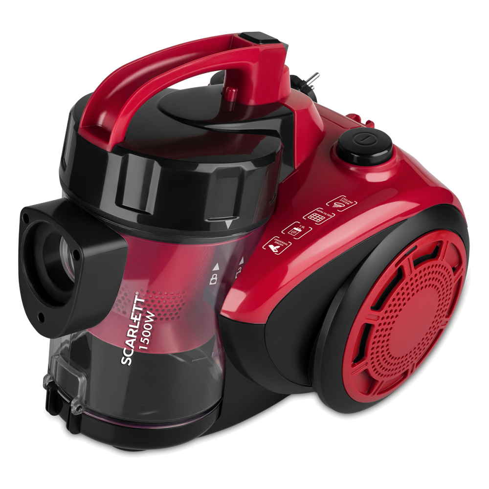 

Пылесос Scarlett SC-VC80C11, Пылесос Scarlett SC-VC80C11 красный/черный