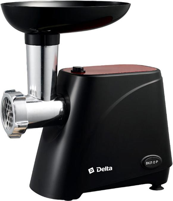

Мясорубка Delta DL-6100M черный/красный, DL-6100M
