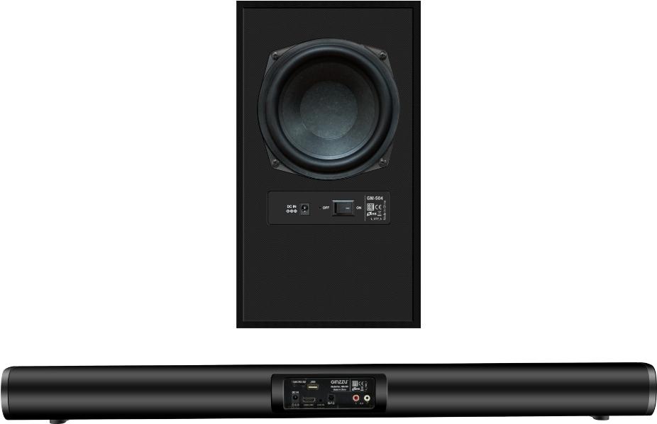 

Звуковая панель Ginzzu GM-504