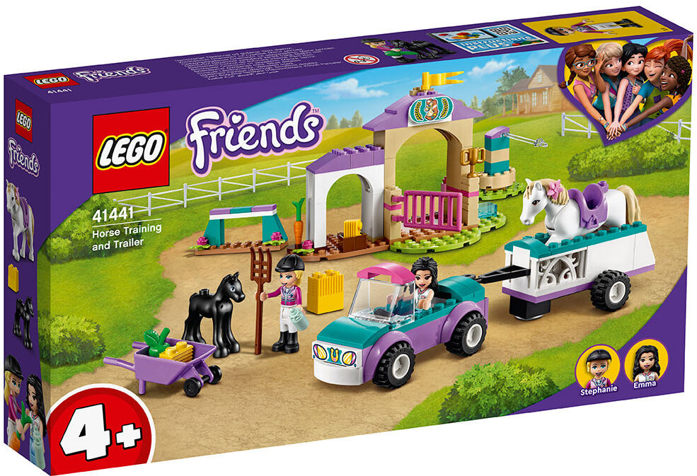 

Конструктор LEGO FRIENDS Тренировка лошади и прицеп для перевозки [41441], Конструктор LEGO FRIENDS Тренировка лошади и прицеп для перевозки 41441