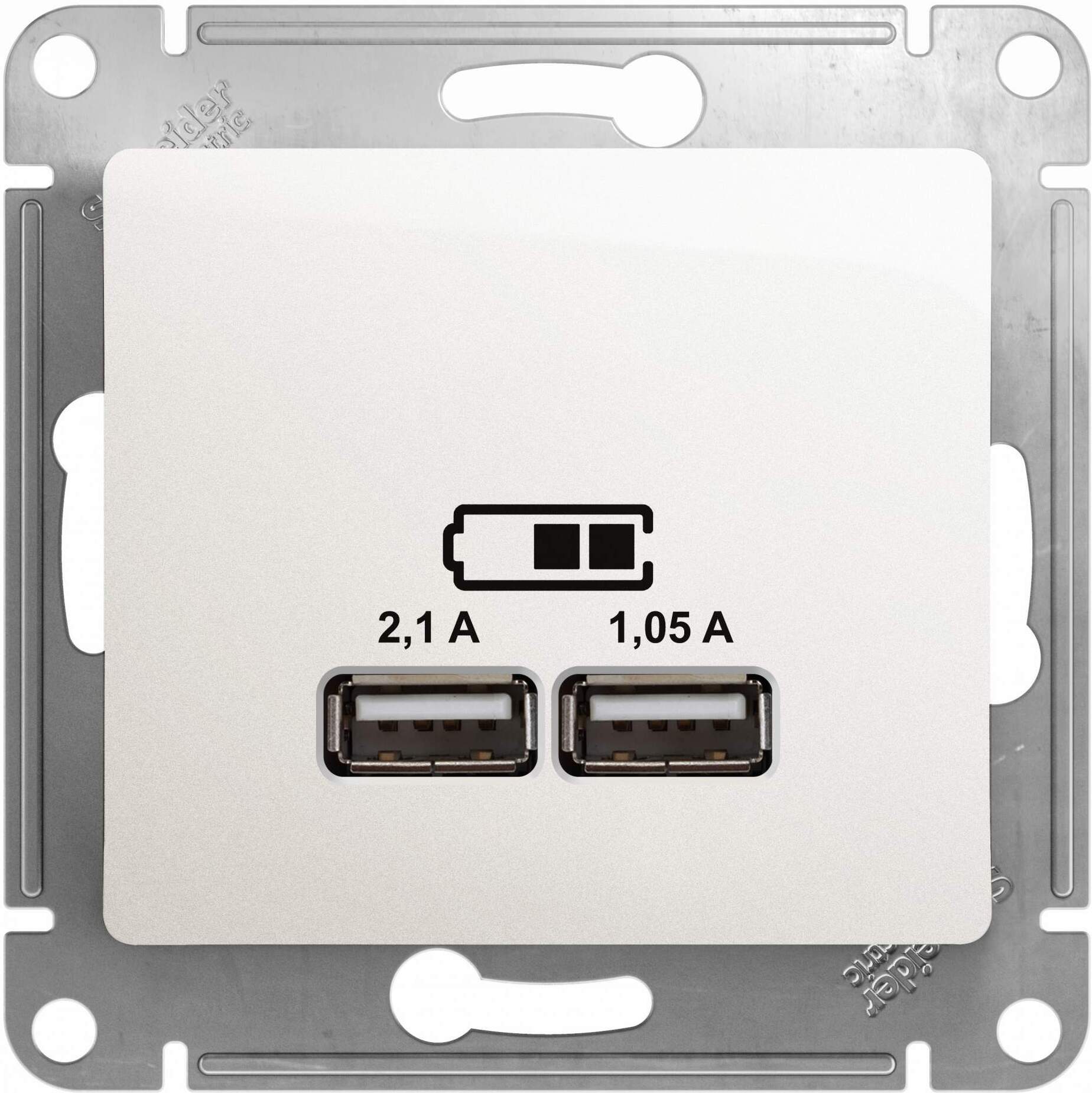 

Розетка Schneider Electric Glossa GSL000633
