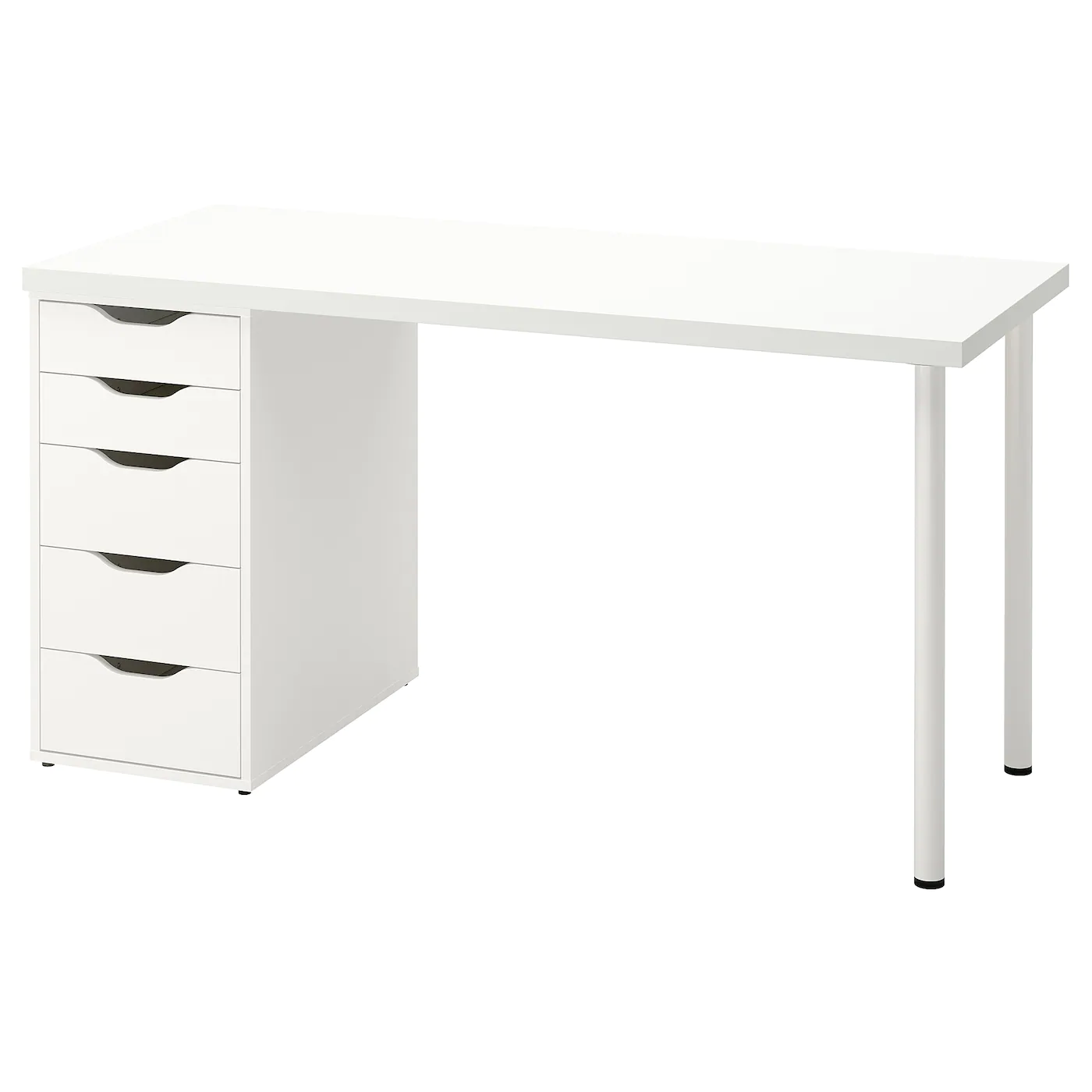 

Стол письменный Ikea Лагкаптен / Алекс белый [094.319.29], Лагкаптен / Алекс