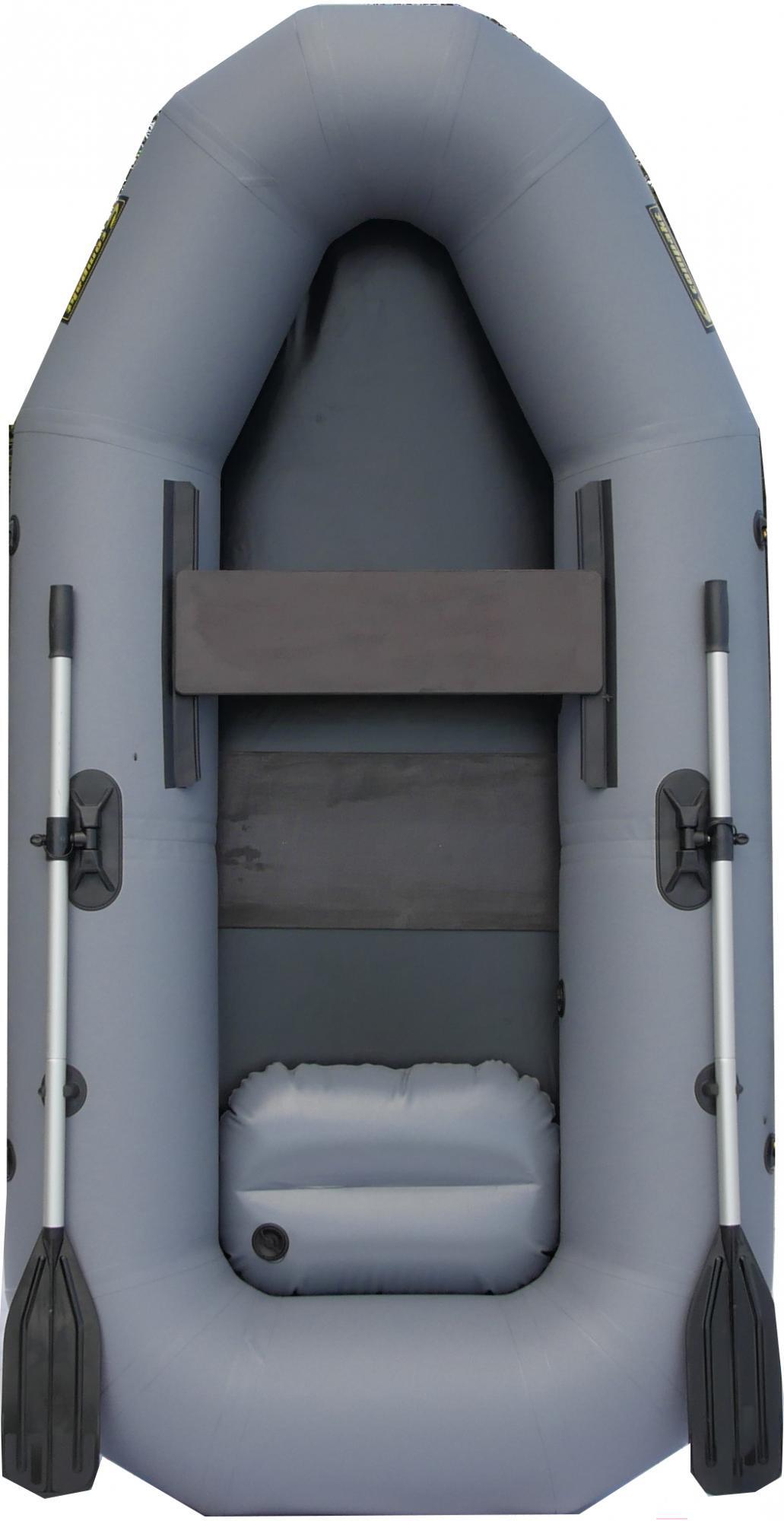 

Надувная лодка Leader Boats Компакт-245 серый (0073649)