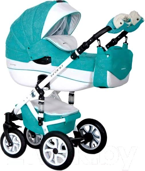 

Детская коляска Riko Brano Ecco (2 в 1, malachit), Brano Ecco 2в1