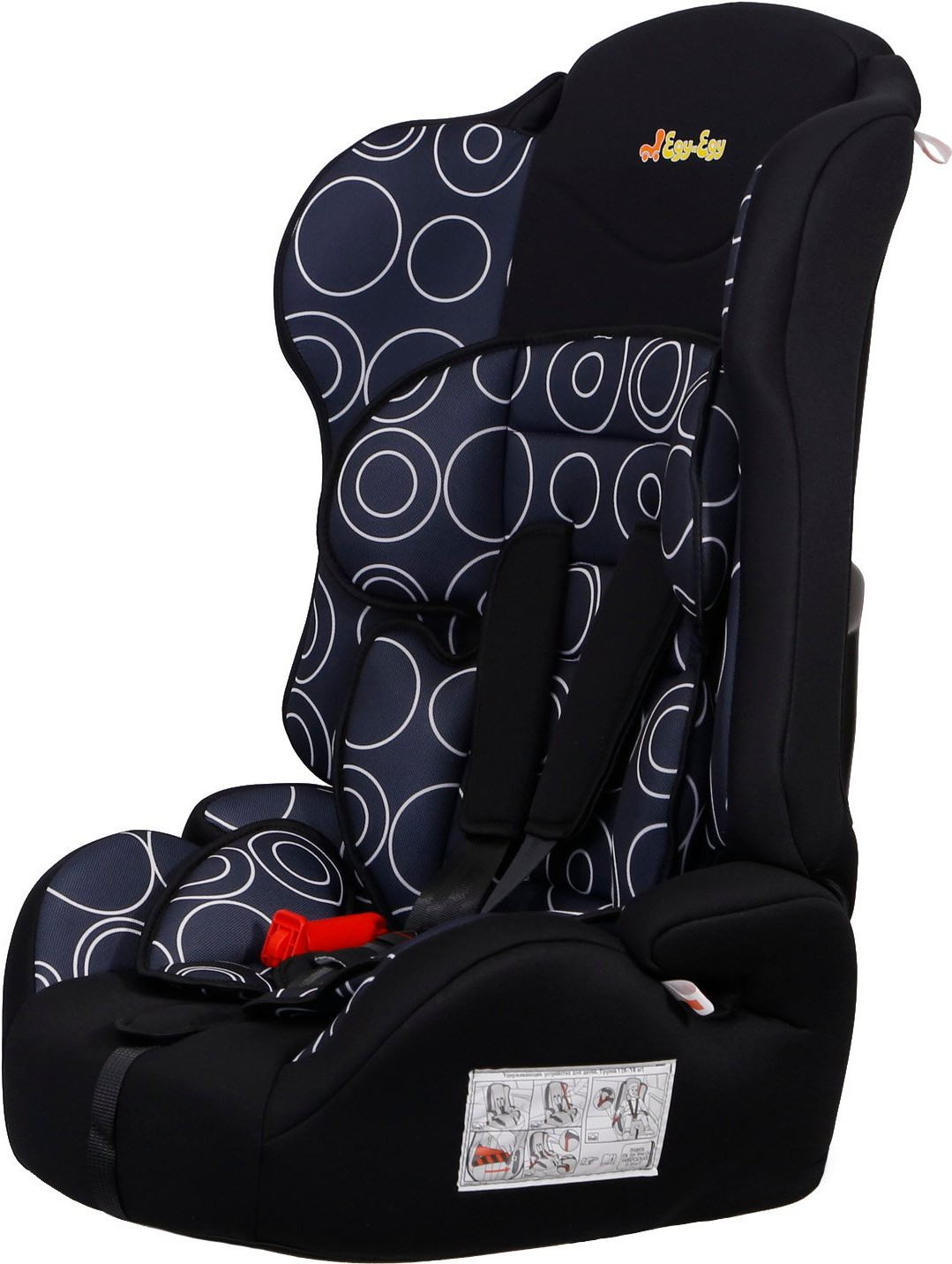 

Детское автокресло Еду-Еду KS 545 Lux черный с кольцами (KRES2922)