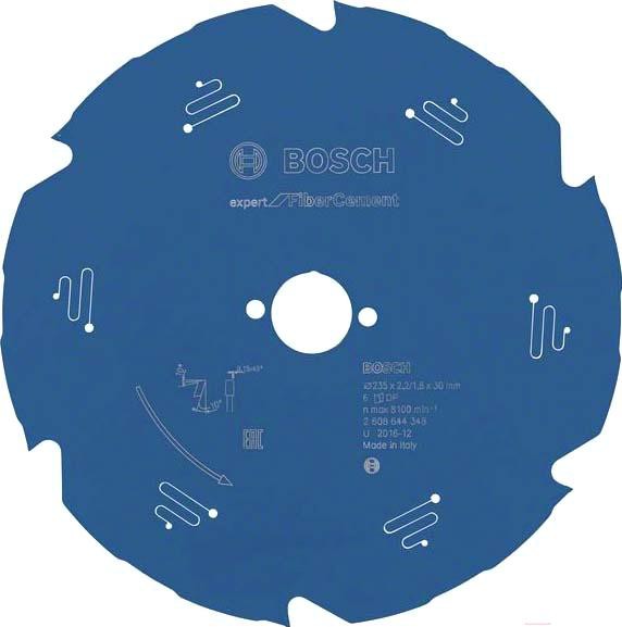 

Диск пильный Bosch 235х30/25.4 мм 6 зуб. expert for fibercement [2.608.644.348], Диск пильный Bosch 235х30/25.4 мм 6 зуб. expert for fibercement 2.608.644.348