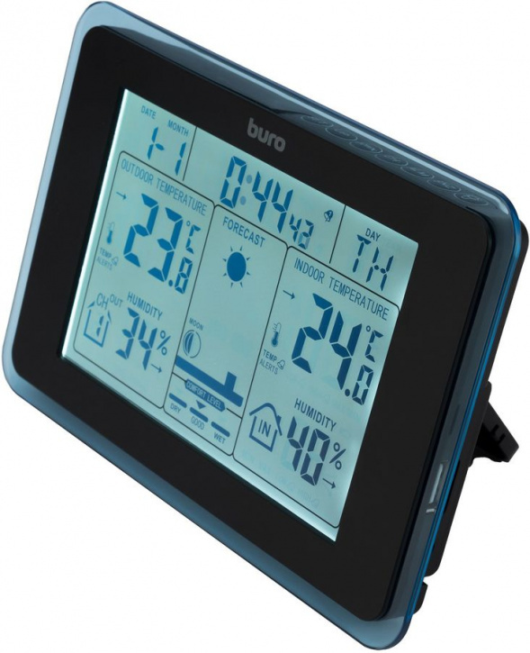 

Метеостанция Buro BU-WSH168-LIGHT черный