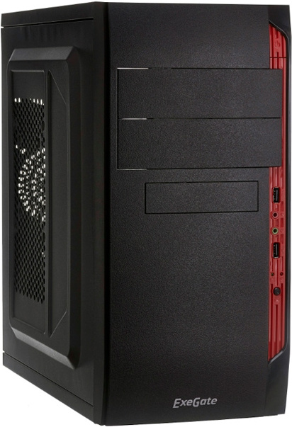 

Корпус для компьютера ExeGate QA-410 MicroATX без БП Black [EX272737RUS], Корпус для компьютера ExeGate QA-410 MicroATX без БП EX272737RUS Black