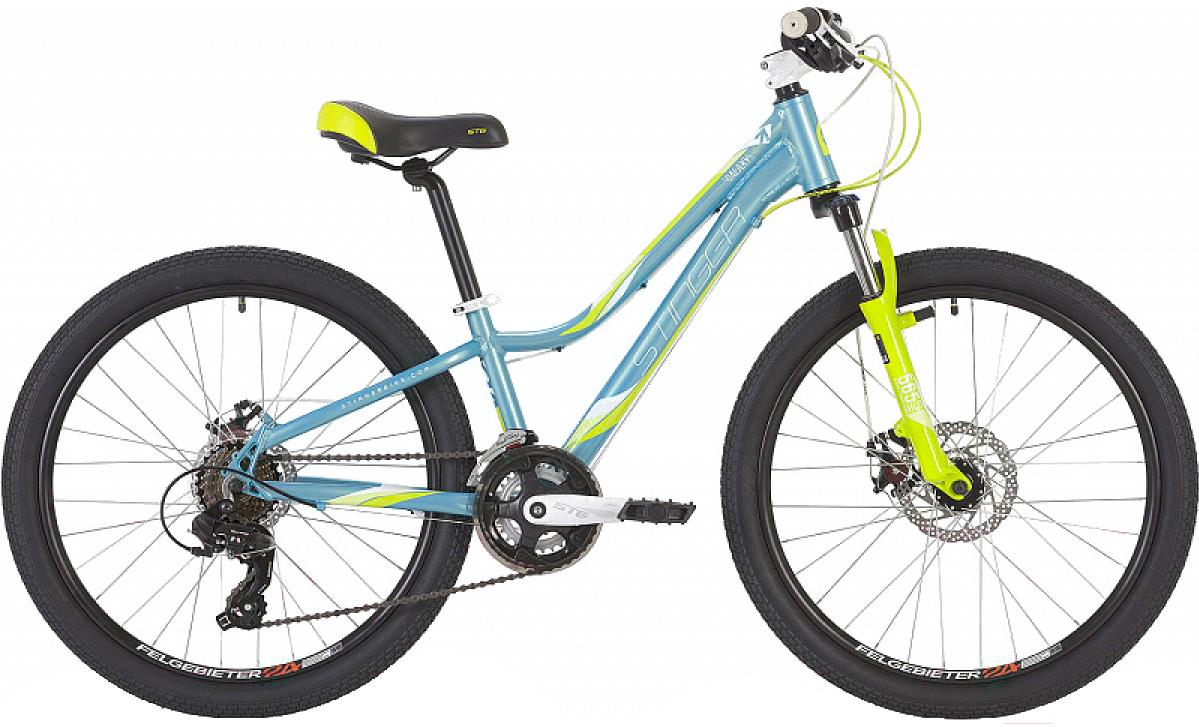 

Велосипед Stinger Galaxy Evo 24'' рама 11 дюймов голубой [24AHD.GALAXEVO.11BL9], Galaxy Evo
