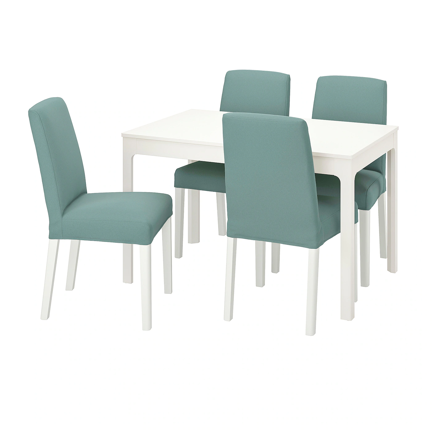 

Обеденная группа Ikea Экедален/Бергмунд белый/зеленый [794.082.23], Экедален/Бергмунд