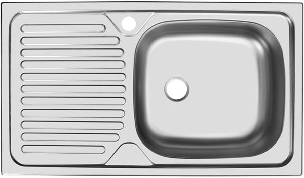 

Кухонная мойка Ukinox CLM760.435 --GT5K 2L, Кухонная мойка Ukinox CLM760.435-GT5K 2L