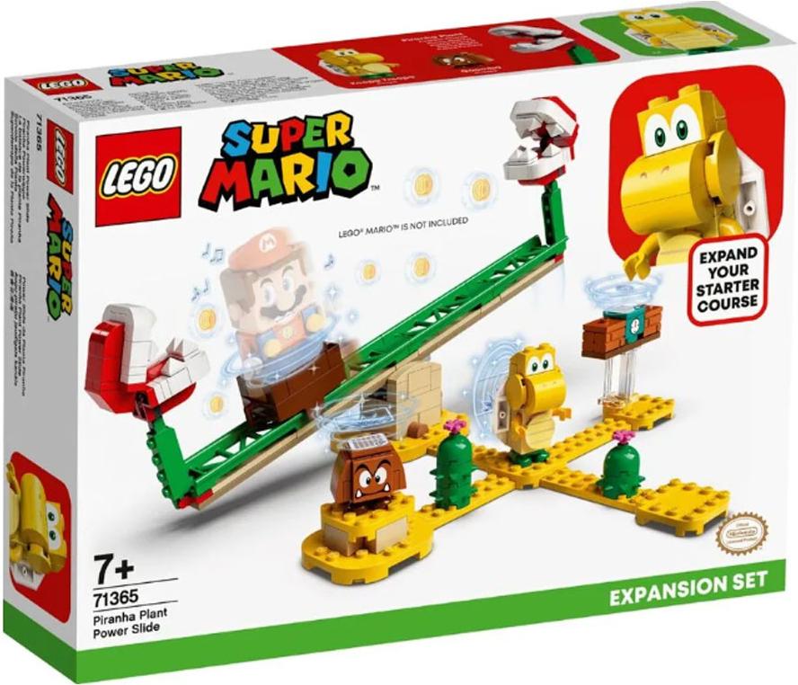 

Конструктор LEGO SUPER MARIO Мощная атака Растения-пираньи [71365], SUPER MARIO Мощная атака Растения-пираньи