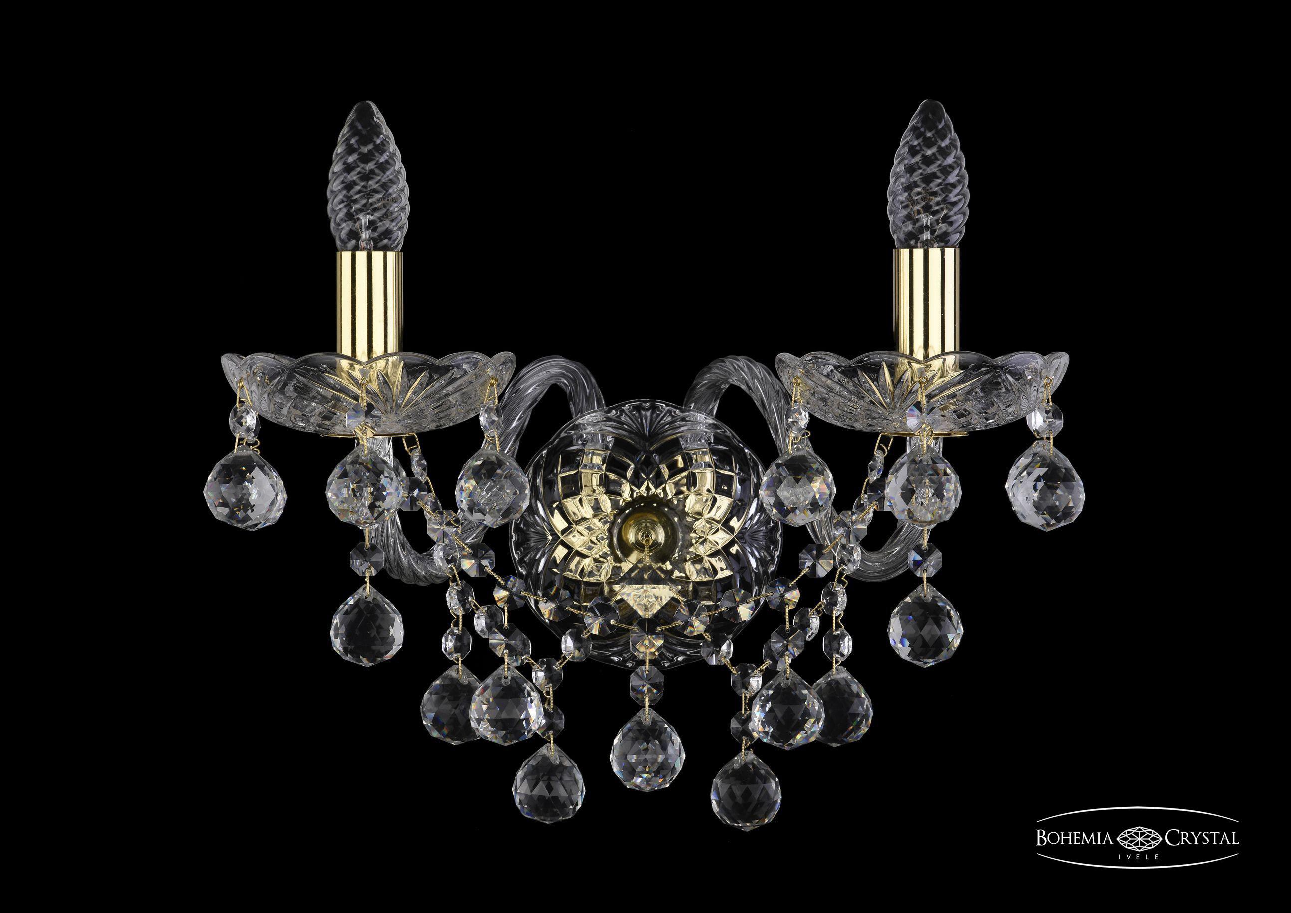 

Подвесная люстра Bohemia Ivele Crystal 1409B/2/160/XL/G, Бра Bohemia Ivele Crystal 1409B/2/160/XL/G