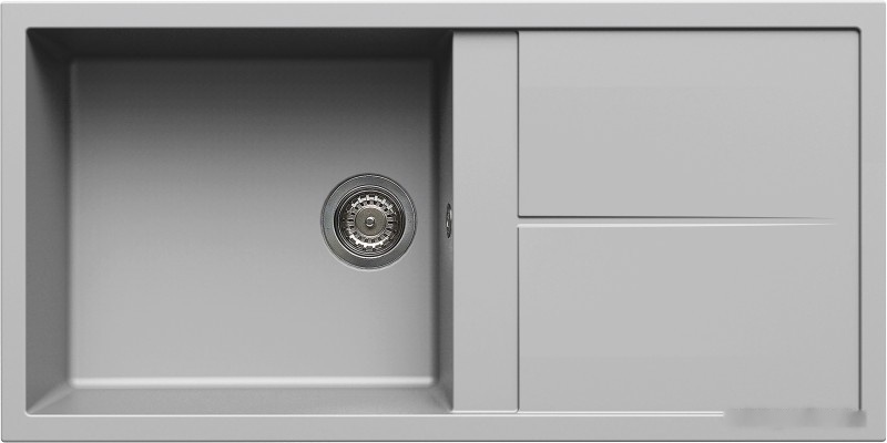 

Кухонная мойка Elleci Unico 480 M79 Aluminium [LMU48079], Unico 480