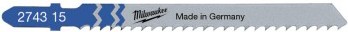 

Пилка для лобзика Milwaukee T127D 75х3 мм 5 шт [4932274315], Пилка для лобзика Milwaukee T127D 75х3 мм 5 шт 4932274315