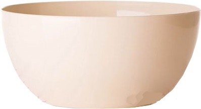 

Кашпо, горшок для растений BergHOFF Cherry кремовый, Горшок BigPlast Cherry 36971 кремовый
