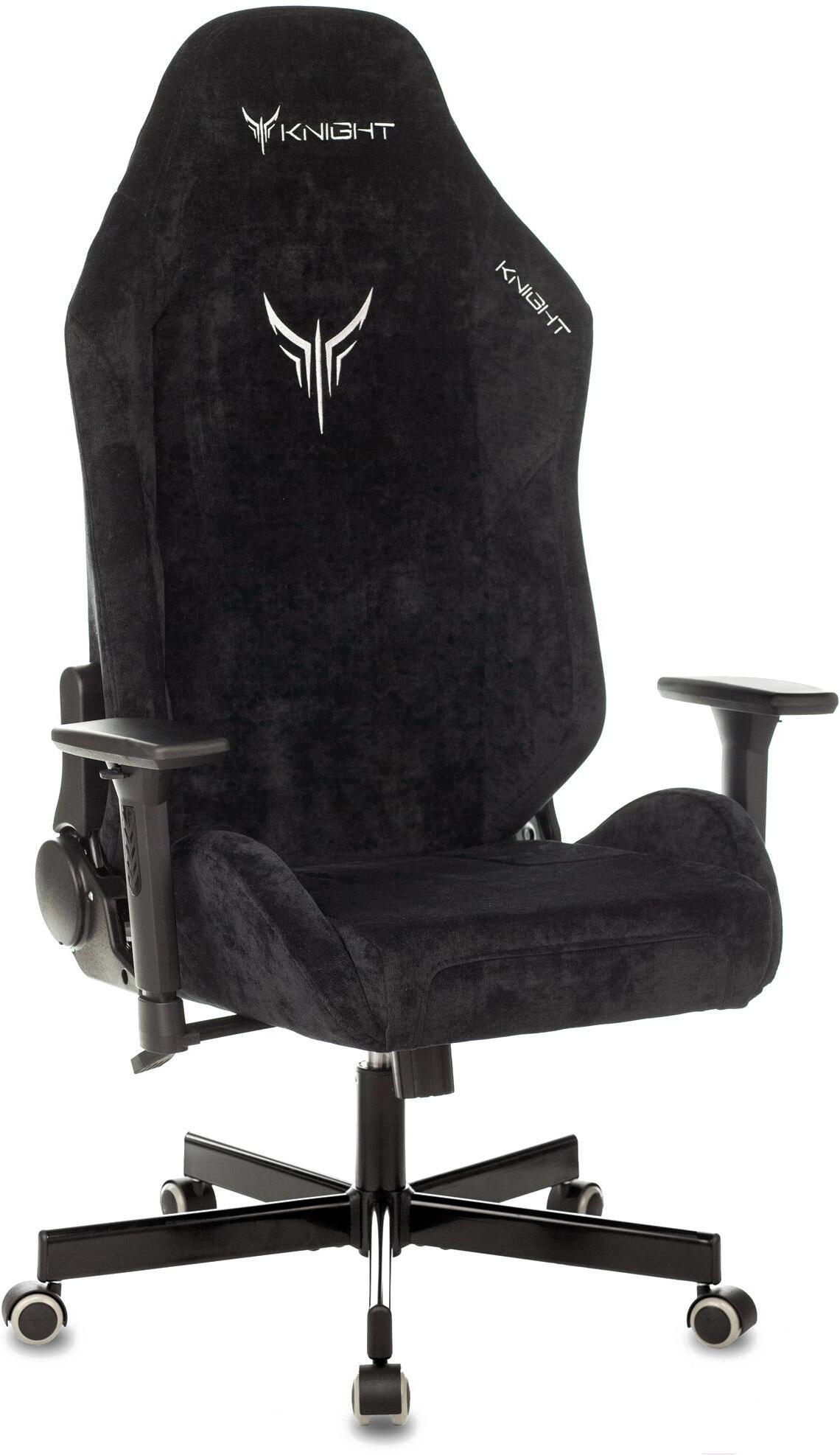 

Офисное кресло Бюрократ Knight N1 Fabric с подголов. крестовина металл черный, Knight N1 Fabric