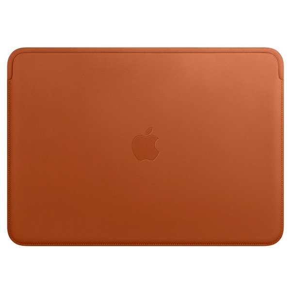 

Кейс для MacBook Apple 13" Macbook Pro Leather Saddle Brown [MRQM2ZM/A], Leather Sleeve for 13-inch MacBook Pro