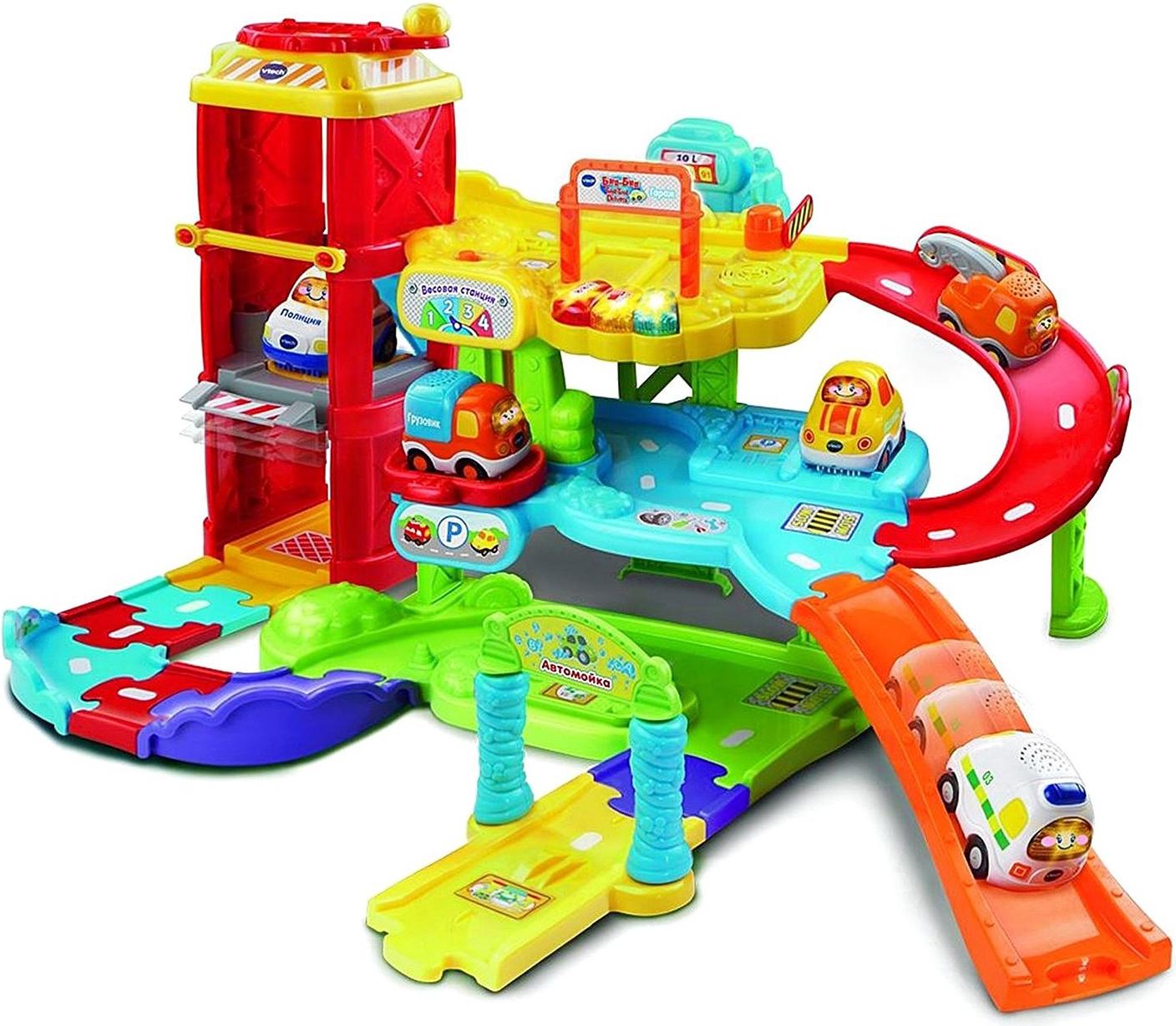 

Автотрек игрушечный Vtech Гараж 80-180026, Гараж 80-180026